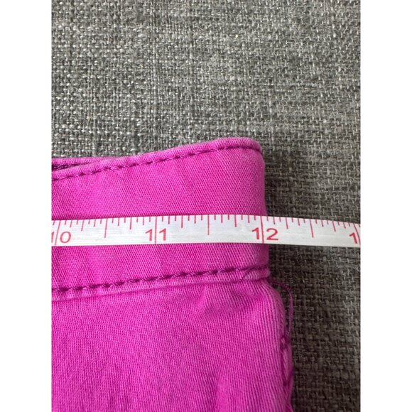 Jordache Girls Size 8 Ankle Super Skinny Jeans Adj Waist Pink & Purple Ombre - Picture 7 of 8